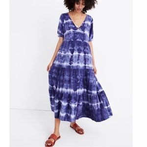 Madewell x warm Tie Dye Midi Dress